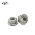 hex flange bolt and nut